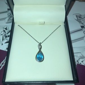 Aquamarine necklace